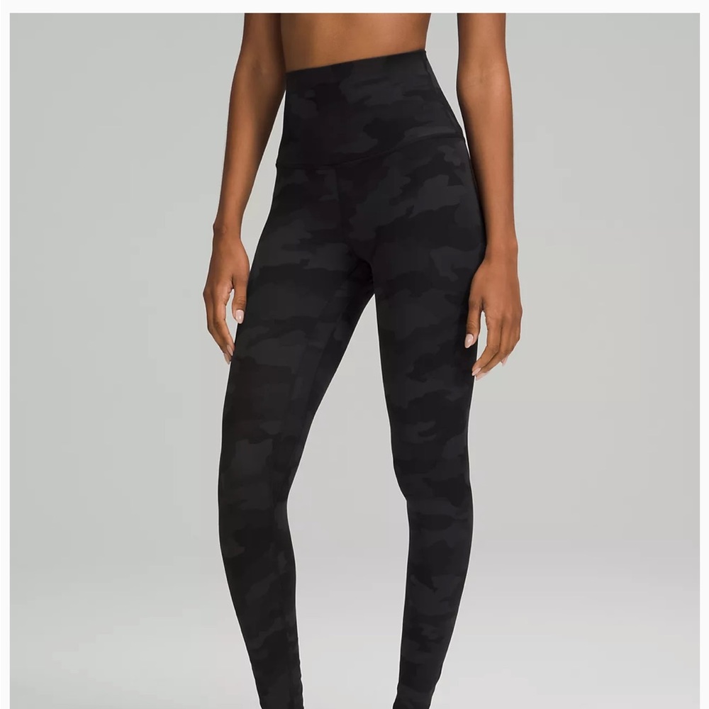 Lululemon camo align leggings size 2, length 30”